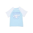 thumbnail image 1 of Sanrio Cinnamoroll Girls Raglan Graphic Tee with Short Sleeves, Sizes 4-16, 1 of 3