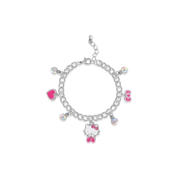 Sanrio Girls/Tween Hello Kitty Girls Charm Bracelet 6.5" + 1