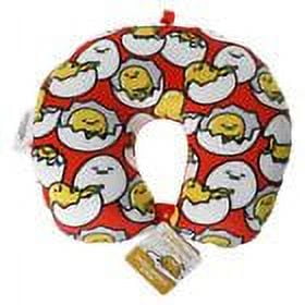 Sanrio Gudetama The Lazy Egg Travel Comfort Pillow Super Soft Kawaii Japan Anime Tags