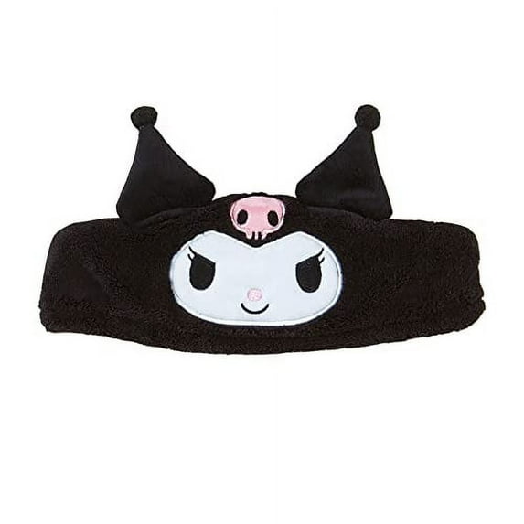 Sanrio Hair Band Hair Turban Headband Black Kuromi Kuromi Face Wash Makeup Free Size Girl Character 986216 SANRIO