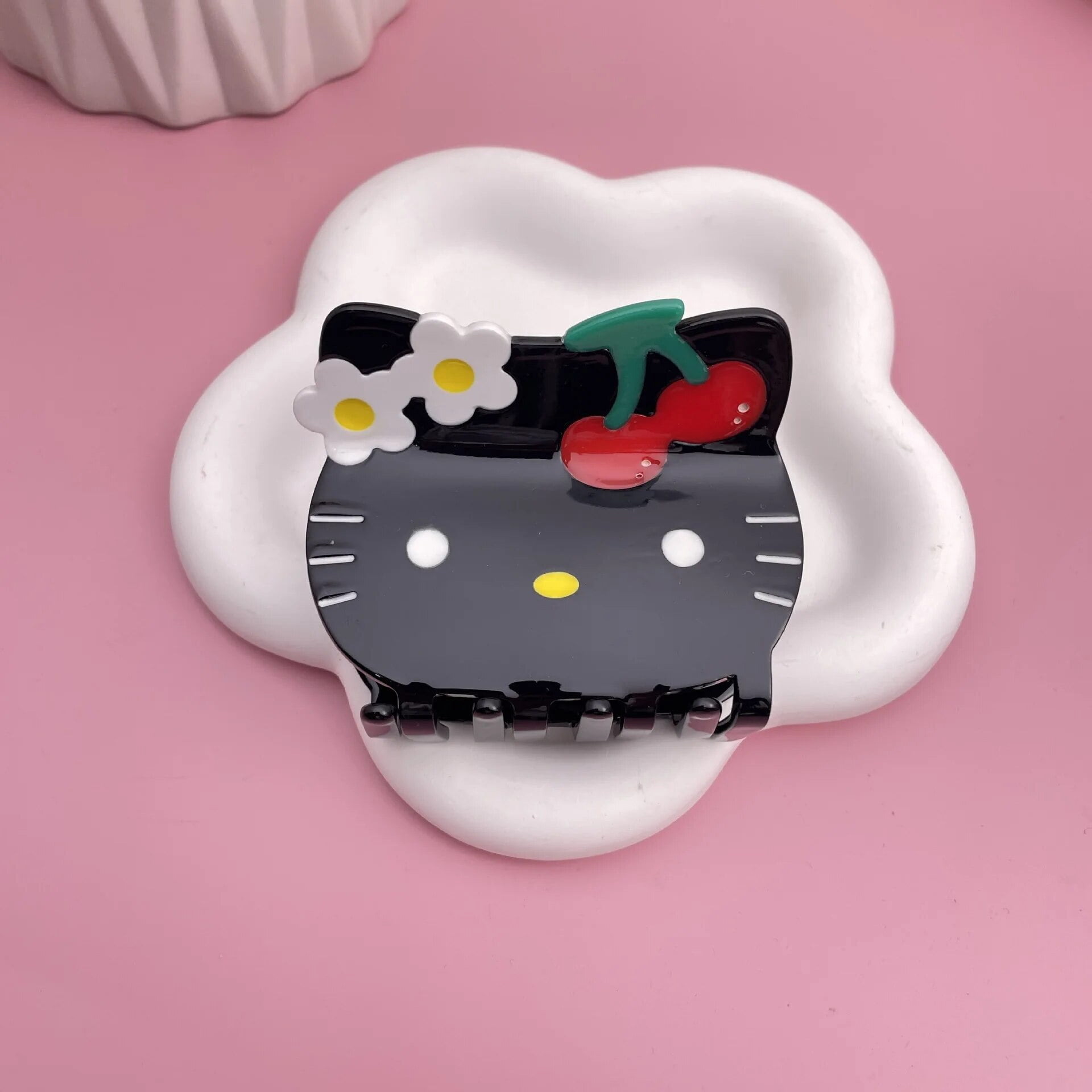Sanrio Hairpin Hello Kitty Sweet Fashion Hairpin Y2K Back Head Shark ...