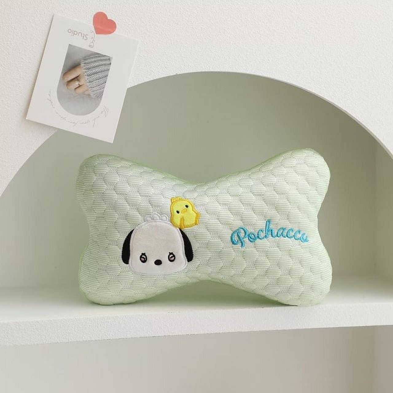 Sanrio Hangyodon Kuromi Cartoon Car Headrests Car Neck Protection