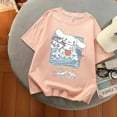 thumbnail image 1 of Sanrio Harajuku Summer New Gril Gothic Y2k Top Cinnamoroll Oversized T Shirt Multicolor Graphic T Shirts Aesthetic Women Clothes, 1 of 22