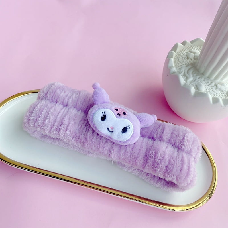 Sanrio Headband Hello Kitty Wash Your Face Hair Band Accessories Kuromi Hairpin Cinnamoroll Hair ...