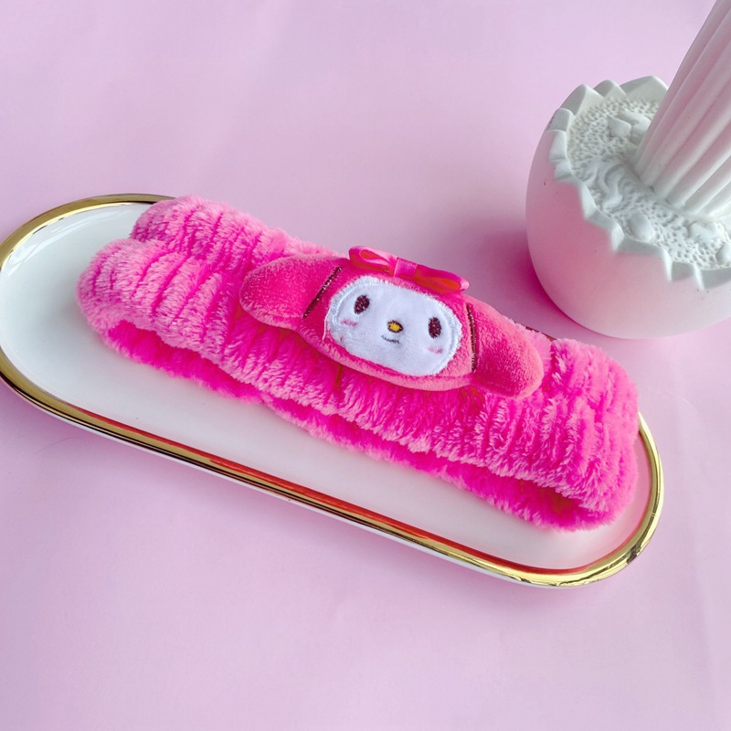 Sanrio Headband Hello Kitty Wash Your Face Hair Band Accessories Kuromi Hairpin Cinnamoroll Hair ...