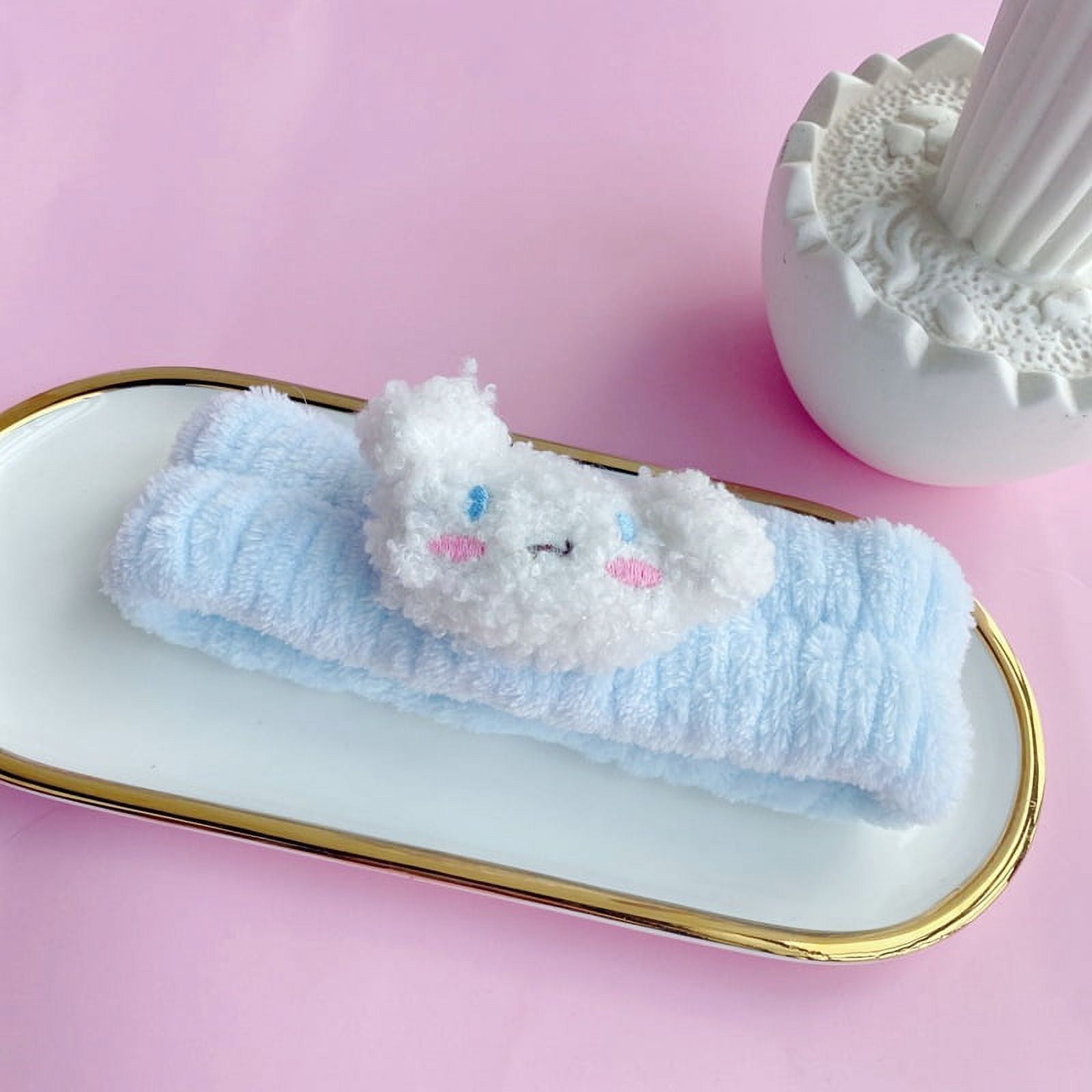 Sanrio Headband Hello Kitty Wash Your Face Hair Band Accessories Kuromi Hairpin Cinnamoroll Hair ...