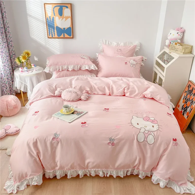 Hello kitty bed set discount