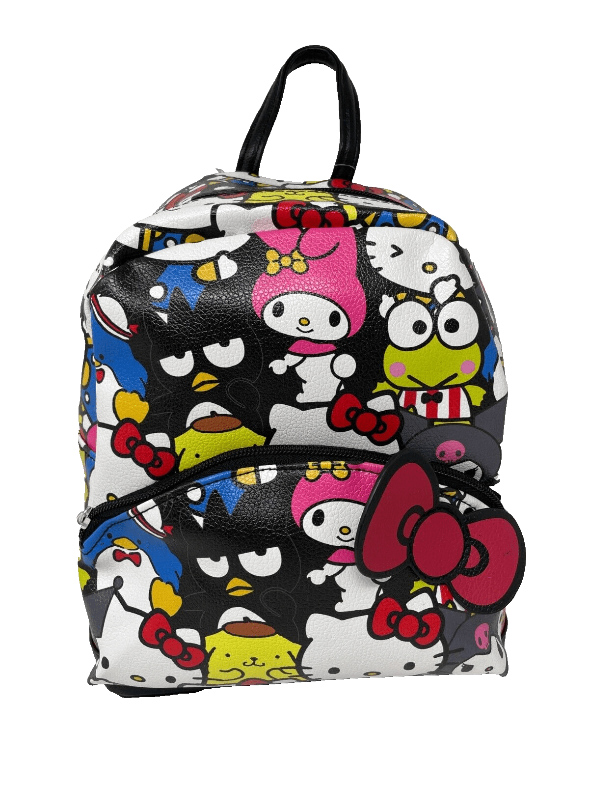Sanrio Hello Kitty 11" PU Leather Fashion Backpack-C6CME4WN