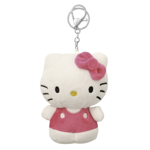Sanrio Hello Kitty 3D Soft Plush Keychain Charm Accessory