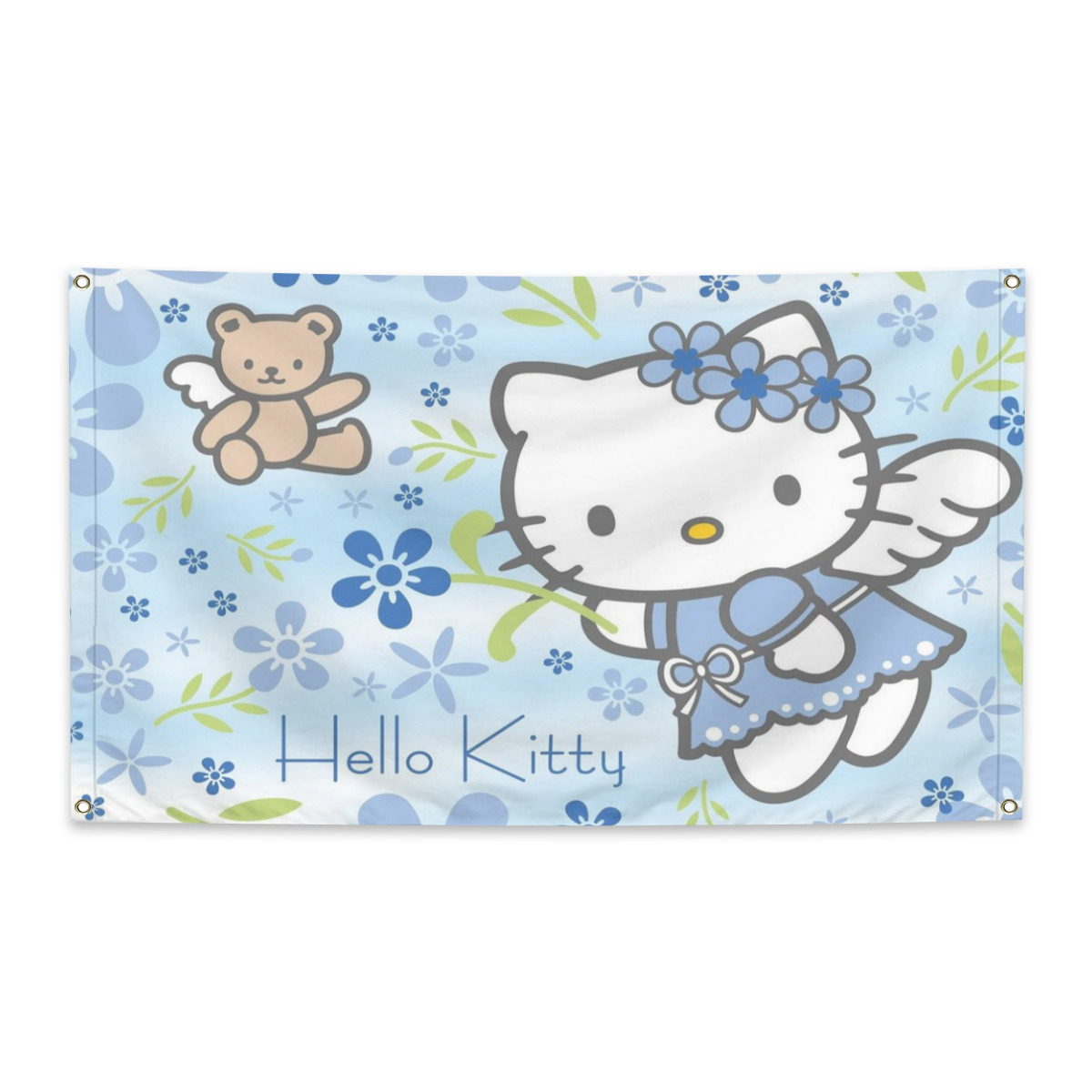 Sanrio Hello Kitty 3x5 ft Face Flag - Vivid Color and Fade proof ...