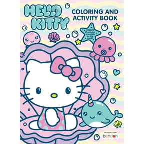 Sanrio Hello Kitty 64-Page Coloring & Activity Book, by Bendon, Paperback