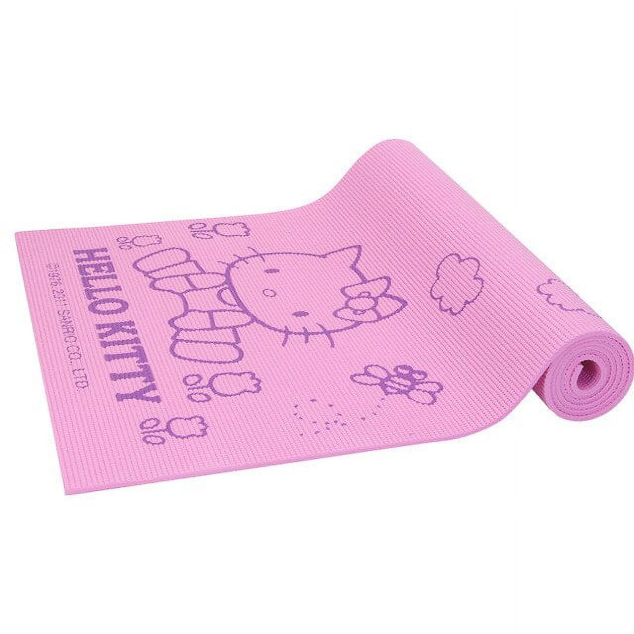 Sanrio Hello Kitty 6Mm Kids Workout Yoga Mat, Animated Cat Design for