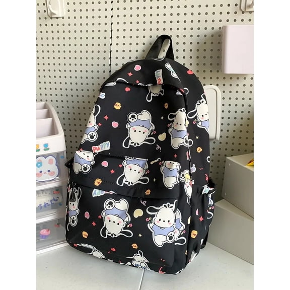 Sanrio Hello Kitty Aesthetic Print Backpack Student Korean Style Schoolbag Y2k Cartoon Cute Bags Women Casual Bookbag Laptop Bag