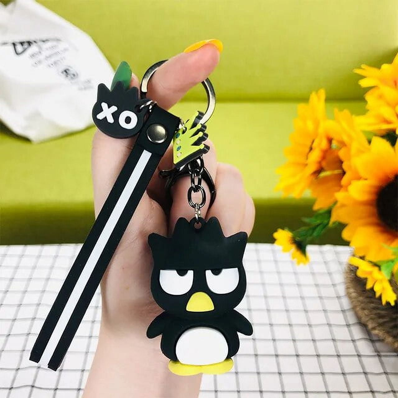 Sanrio Hello Kitty Anime Figurine Kawaii Cat My Melody Rubber Pom