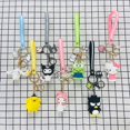 thumbnail image 1 of Sanrio Hello Kitty Anime Figurine Kawaii Cat My Melody Rubber Pom Purin Keroppi Pochacco Badtz Maru Chococat Bag Keychain Gifts SH, 1 of 7