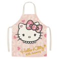 Sanrio Hello Kitty Apron For Women Cooking Waterproof Aprons With