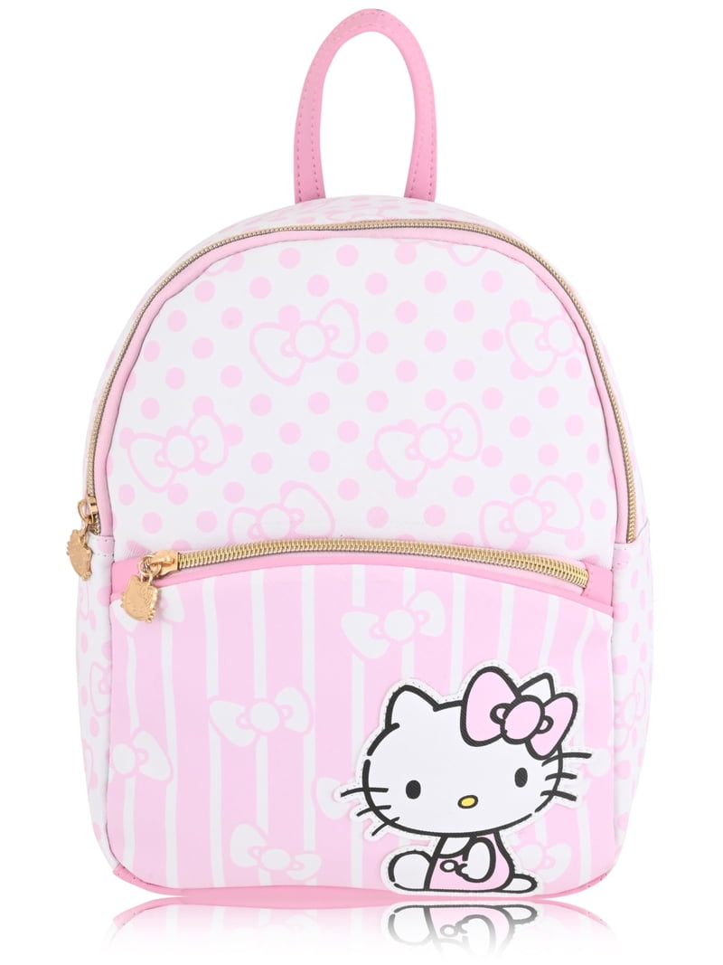 adult hello kitty backpack Sanrio Shoulder Bag for Girls, Boys, Adults - Cute 18" Inch Hello Kitty Kids Backpack for School (Hello Kitty Dessert) adding a touch of elegance to your Hello Kitty collection Fast Forward Hello Kitty Mini