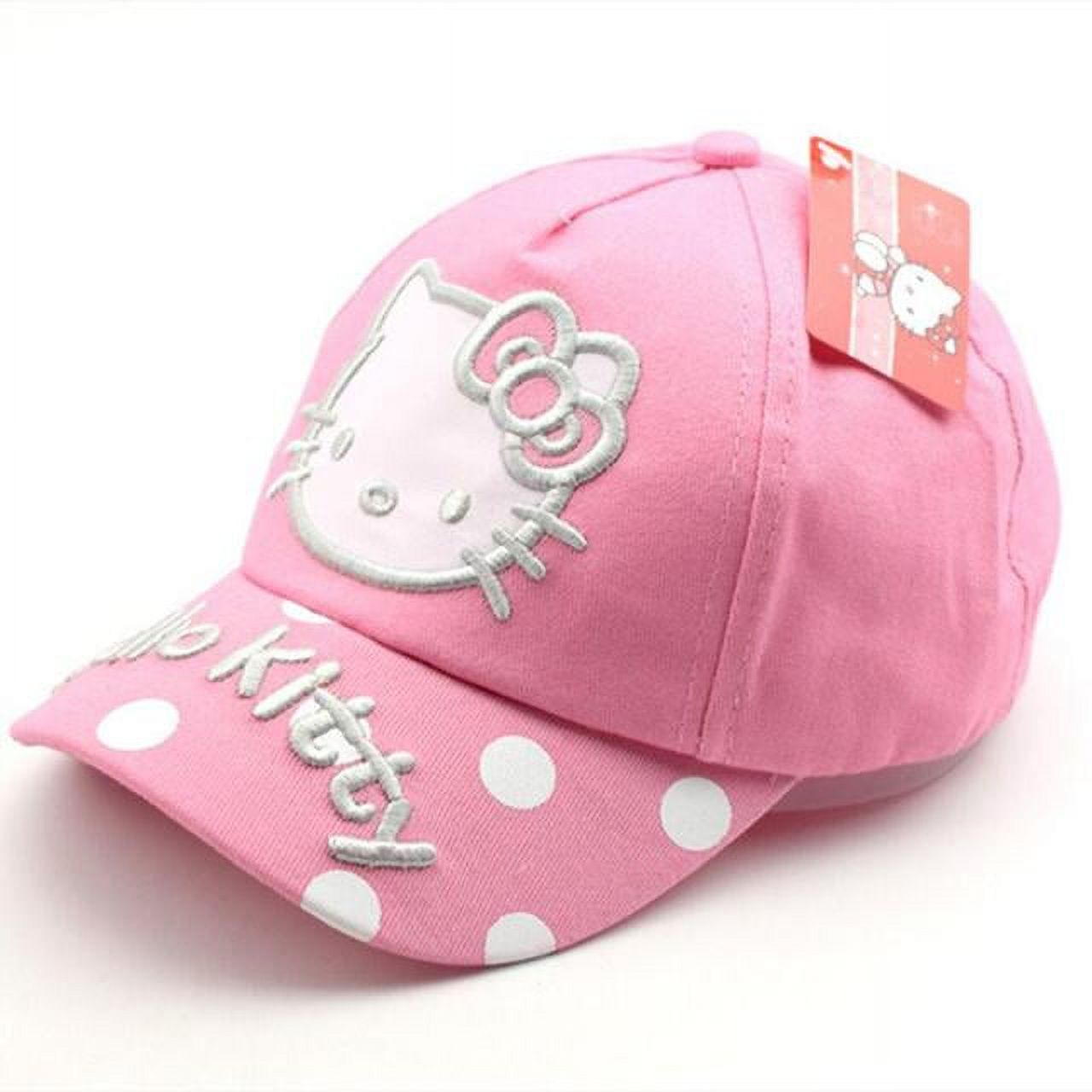 Sanrio Hello Kitty Baseball Cap Cute Cartoon KT Cat Pink Girls Baseball