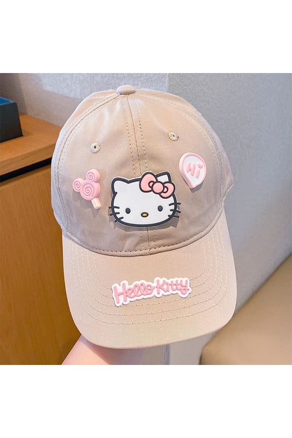 Sanrio Hello Kitty Baseball Cap Spring Summer Cartoon Sun Hat Gifts
