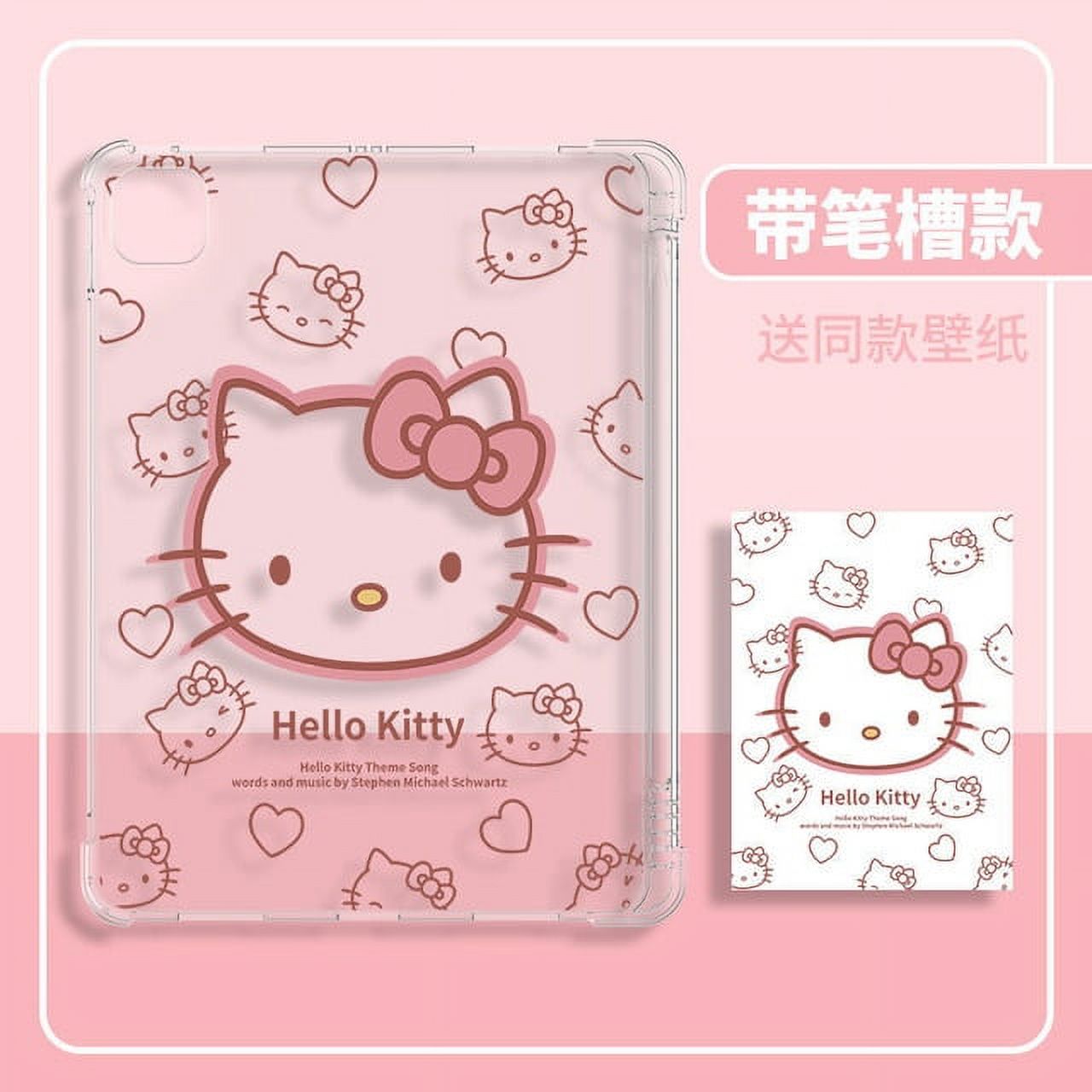 Sanrio Hello Kitty Case For IPad 2018 To 2021 Pro 11 10 2 Inch Air 3 4 sanrio-hello-kitty-case-for-ipad-2018-to-2021-pro-11-10-2-inch-air-3-4