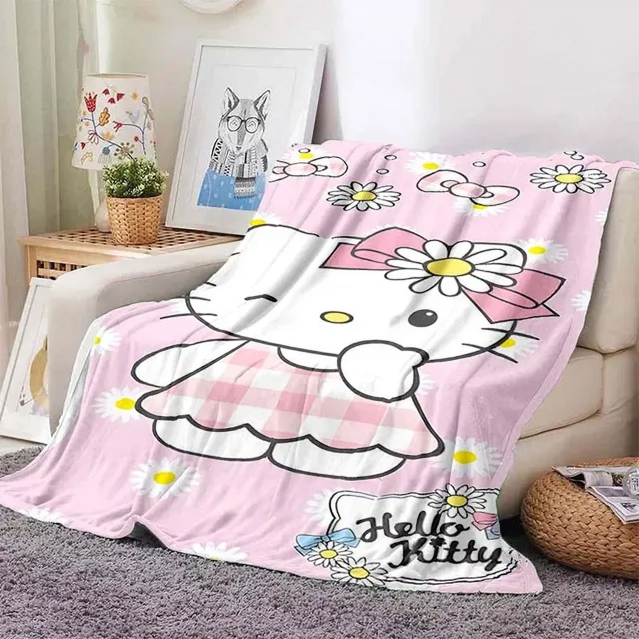 Kitty cat blanket new arrivals