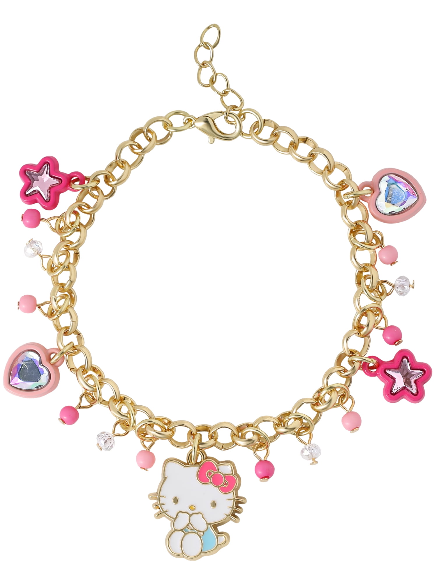 Sanrio Hello Kitty Charm Bracelet with Decorative Accents