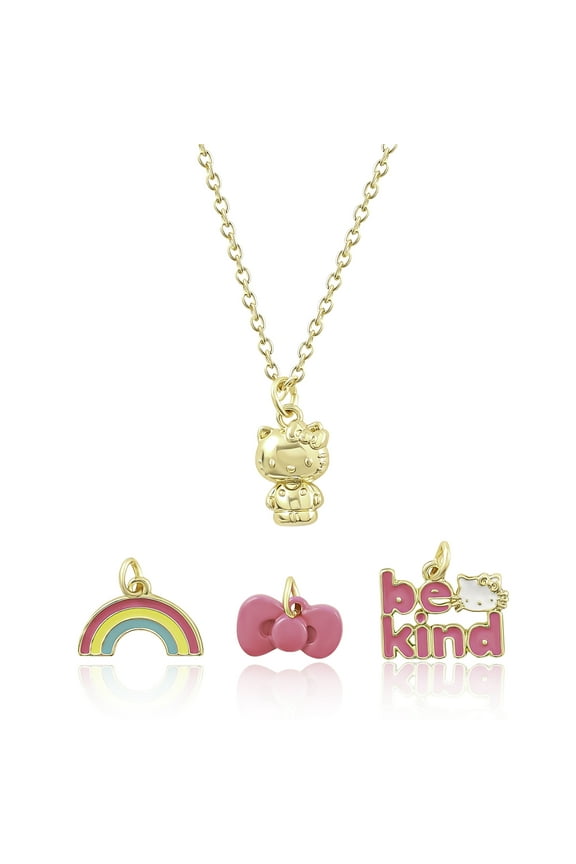 Sanrio Hello Kitty Charm Set with Necklace Chain