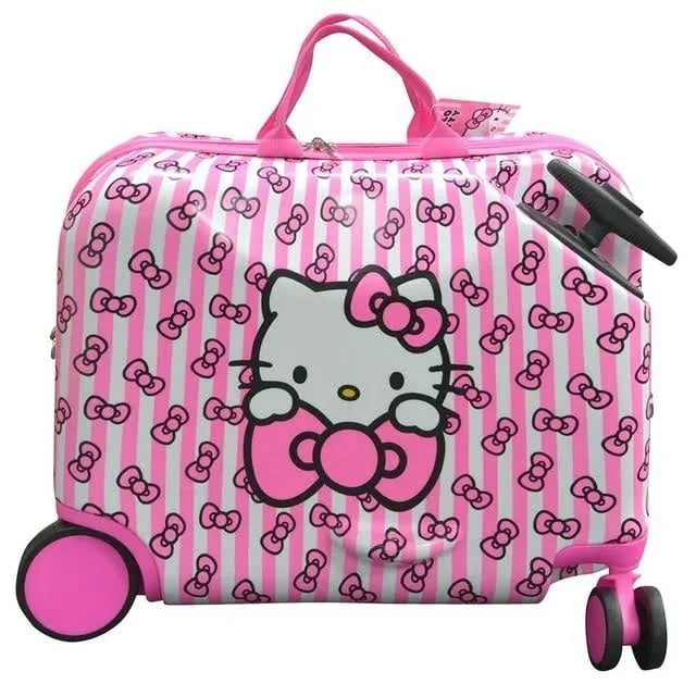 Kitty Backpack Hello Kitty Herschel Suitcase Lightweight Travel Luggage  Fast Forward Hello Kitty Ride-On Luggage