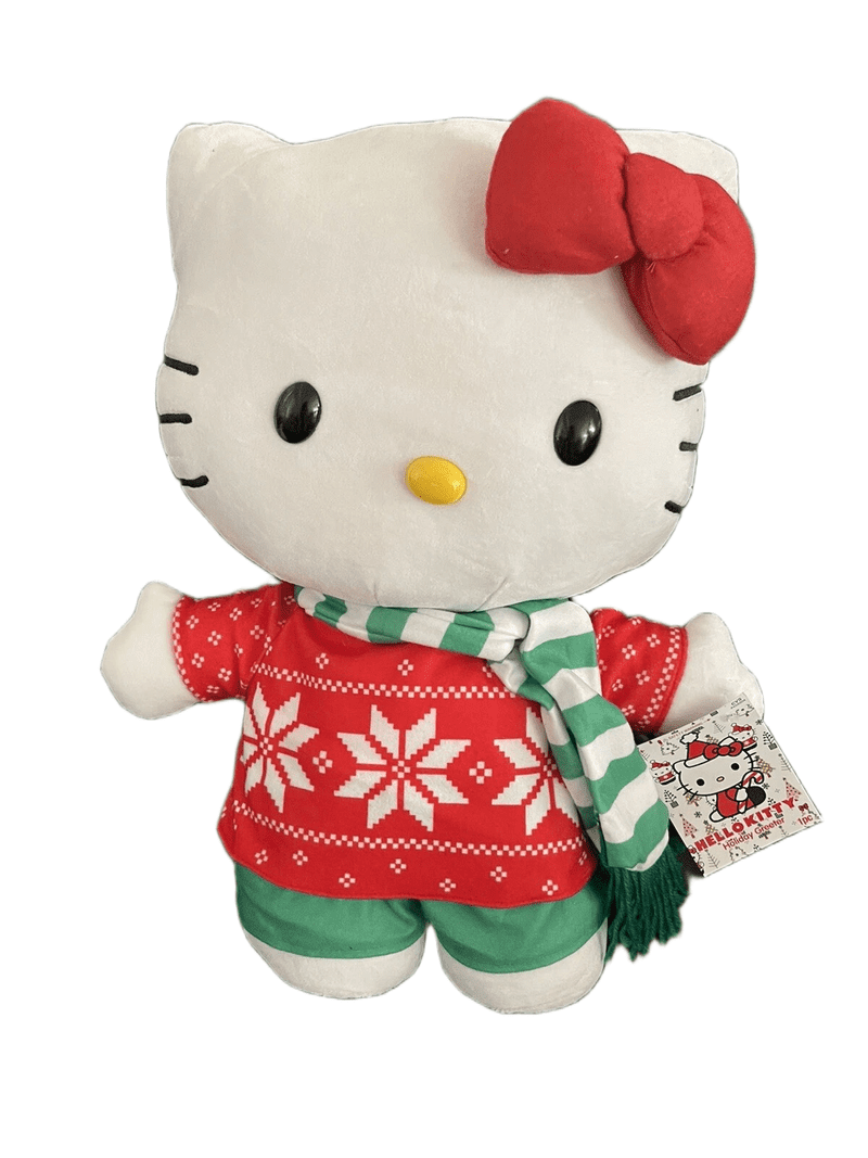 Sanrio Hello Kitty Christmas Holiday Porch Greeter Plush Doll