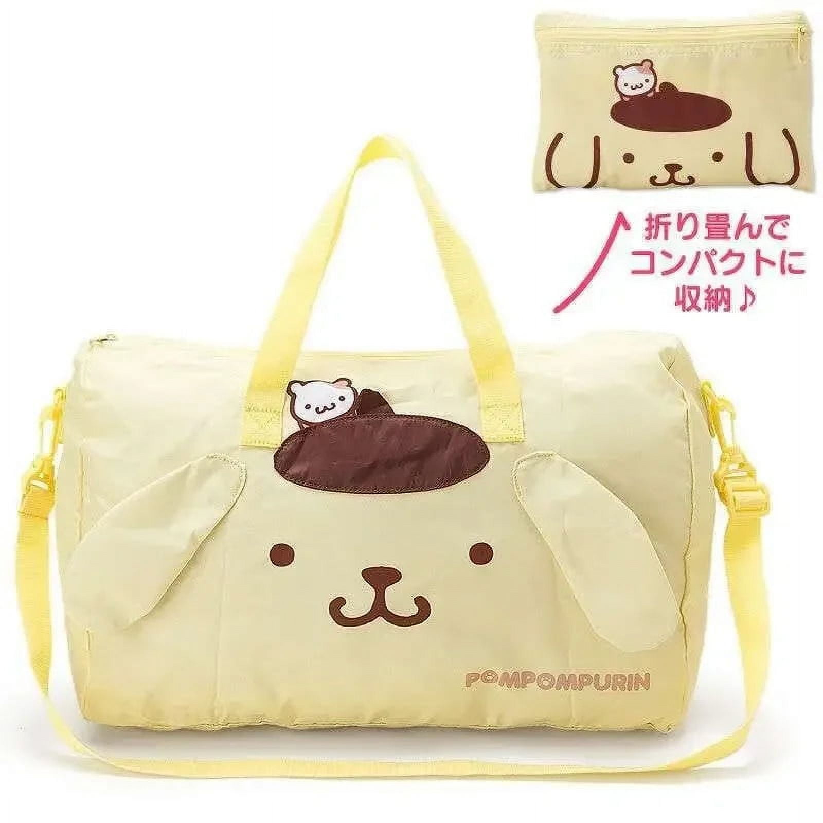 Sanrio Hello Kitty Cinnamoroll Cartoon Folding Women‘s Travel Bag Carry