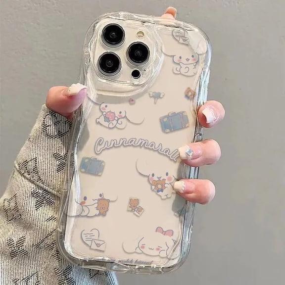 Sanrio Hello Kitty Cinnamoroll Cute Case For iPhone 16 15 14 13 12 Cover