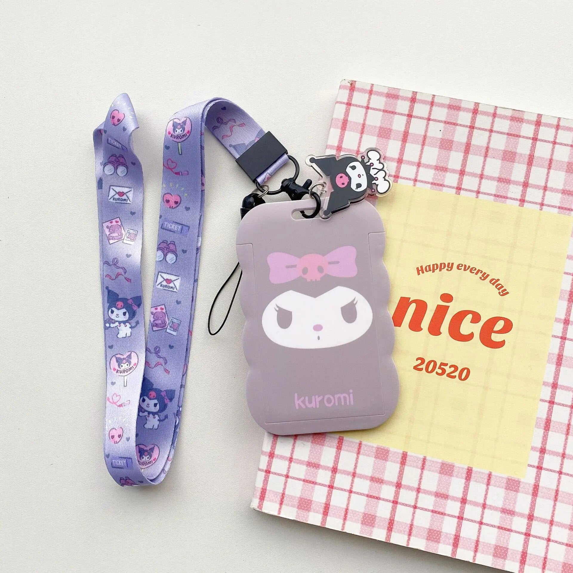 Sanrio Hello Kitty Cinnamoroll Melody Lanyard For Keys ID Card Bus Gym ...