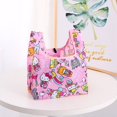 thumbnail image 1 of Sanrio Hello Kitty Cinnamoroll Shopping Bag Small Folding Shopping Bag Polyester Eco Bag Waterproof Cartoon Shoulder Bag Handbag, 1 of 9