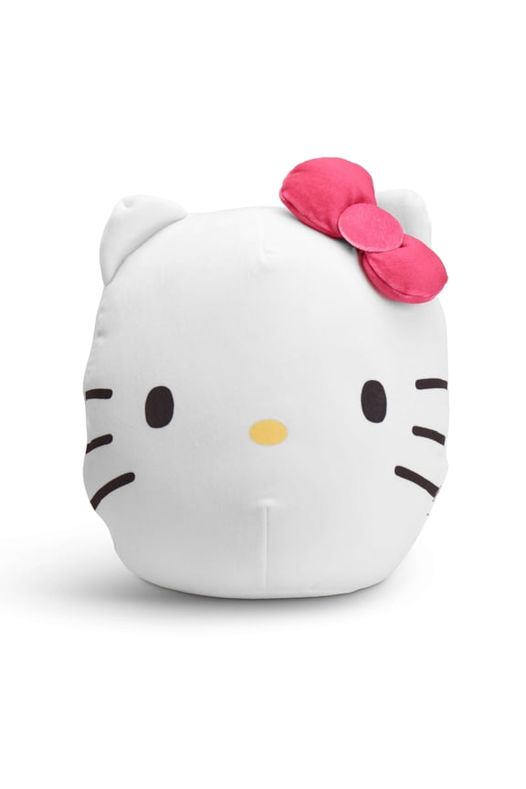 Sanrio Hello Kitty Cloud Pillow, Hello Kitty, 11-Inch Round, Travel Size, 1 Each