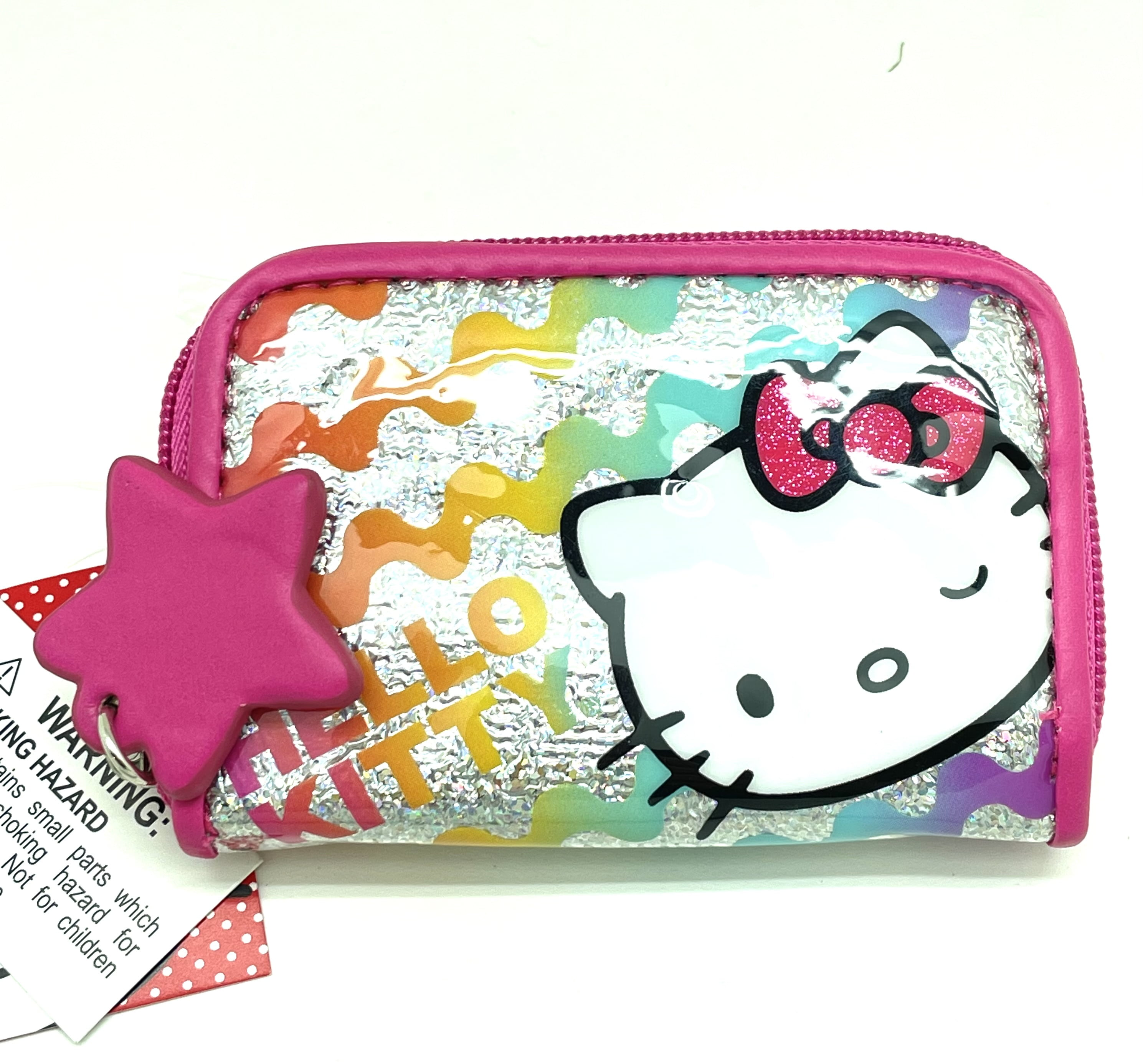Buy Sanrio kids girl hello kitty coin purse 12 l x 10 h x 3 w cm black  Online | Brands For Less
