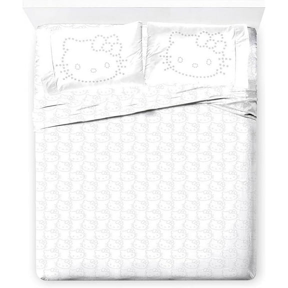Sanrio Hello Kitty Constellation 4 Piece Full Size Sheet Set