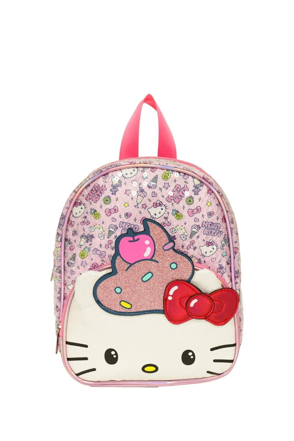 Hello Kitty Cupcake Mini Backpack for Girls - Pink