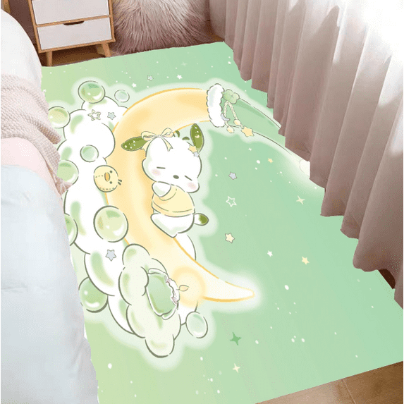 Sanrio Hello Kitty Cute Carpets for Home Living Room Bedroom Sofa Non-slip Doormat Decor Mats