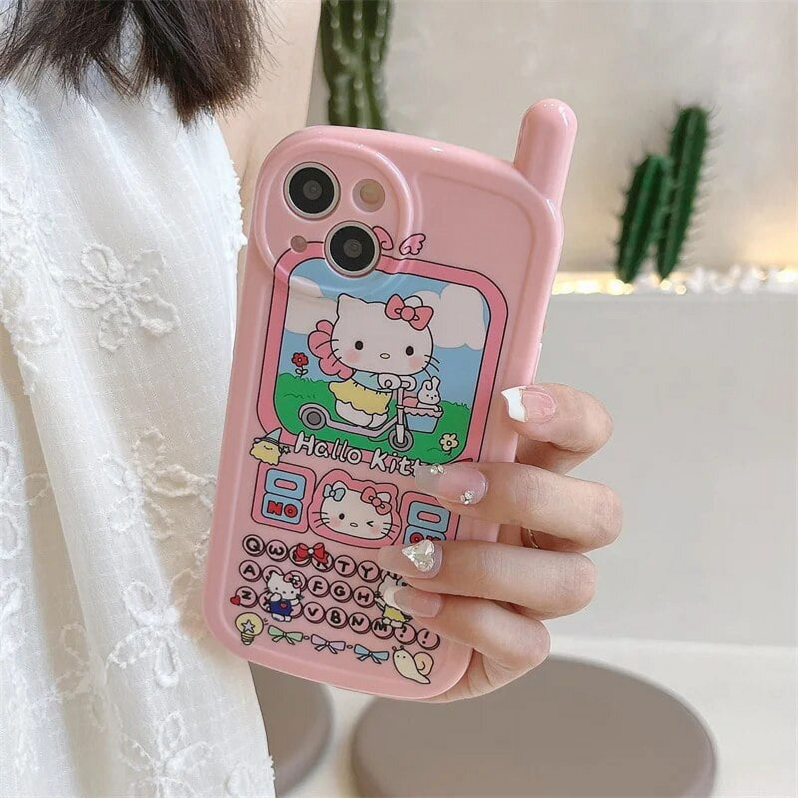 【新品未使用】Hello Kitty Sticker Case iPhone15 Amazon.com: Personalaizer Hello Kitty Stickers Flexible Case