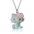 thumbnail image 1 of Sanrio Hello Kitty Fashion Pave Sparkling Necklace, 1 of 6