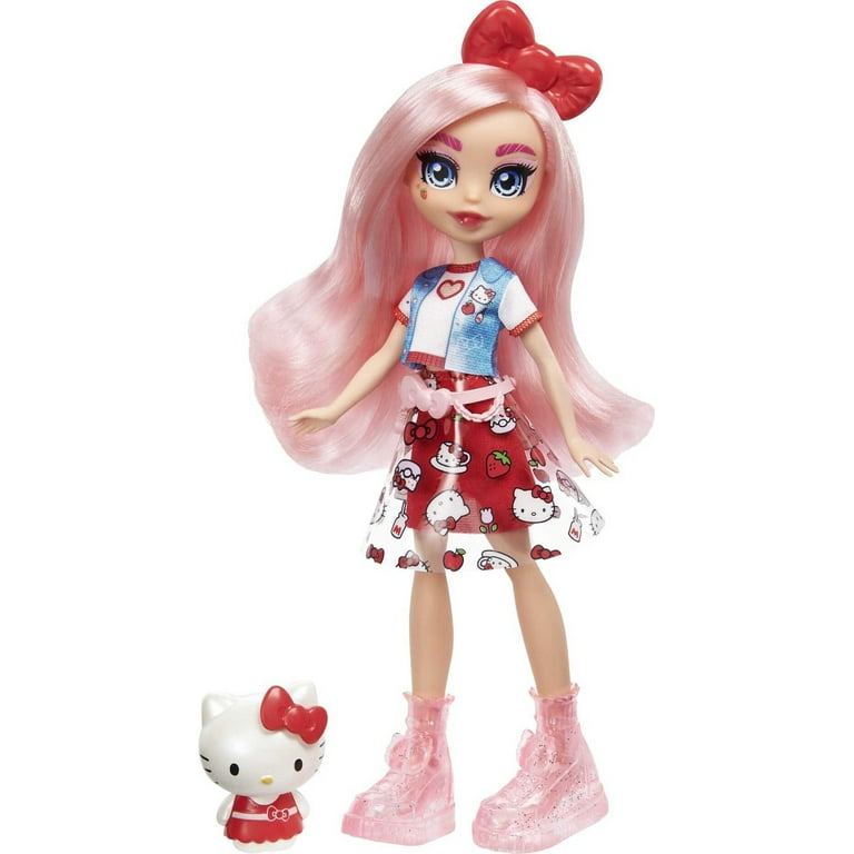 Sanrio Hello Kitty Figure & Eclair Doll (~10-in / 25.4-cm