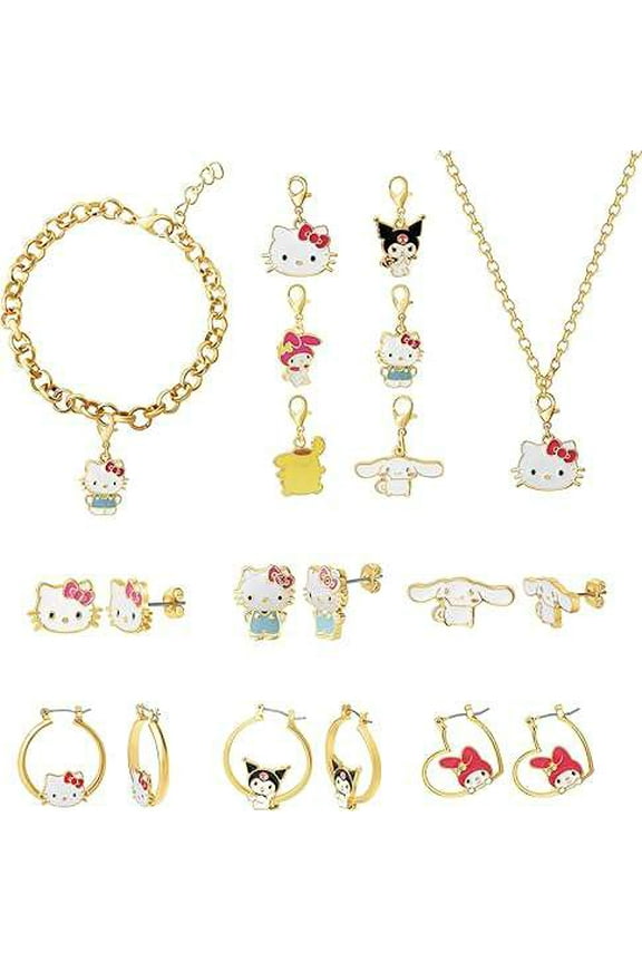 Sanrio Hello Kitty & Friends 12 Day Jewelry Set Advent Calendar