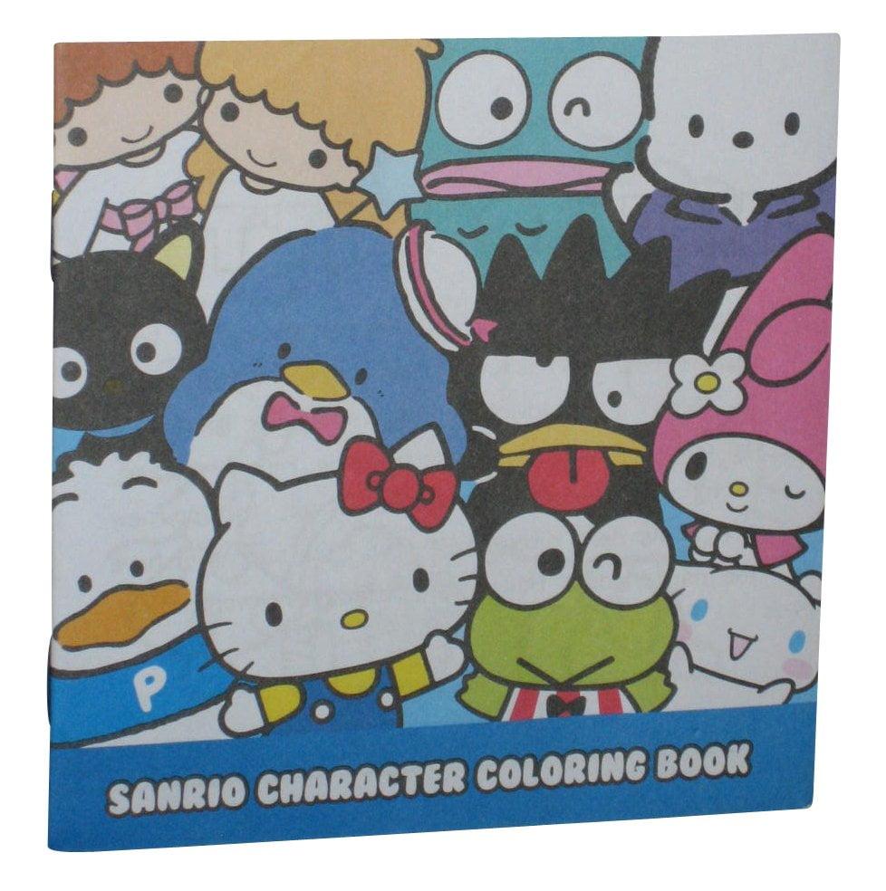 Sanrio Hello Kitty & Friends 4.5 Inch Small Mini Character Coloring Book