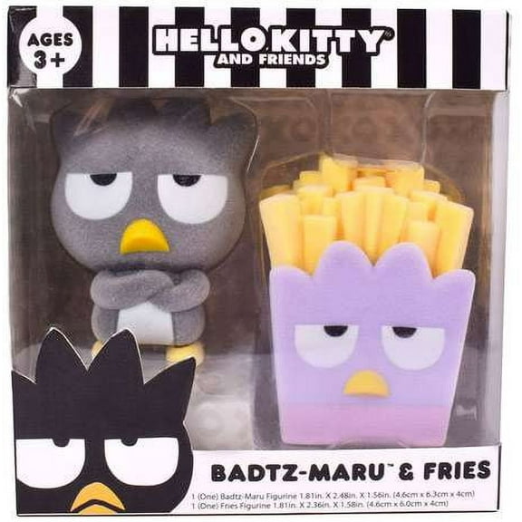 Sanrio Hello Kitty & Friends Badtz-Maru & Fries Figurine Set