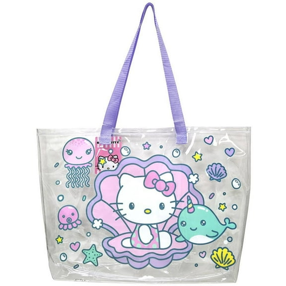 Sanrio Hello Kitty & Friends Hello Kitty Transparent Beach Tote Bag