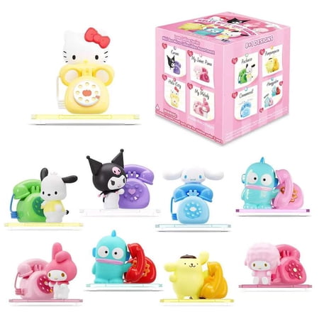 Sanrio Hello Kitty & Friends Love Calling Series Mystery Pack [1 RANDOM Mini Figure]