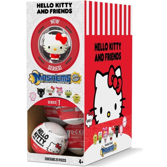 Sanrio Hello Kitty & Friends MashEms Mystery Box (20 Packs)