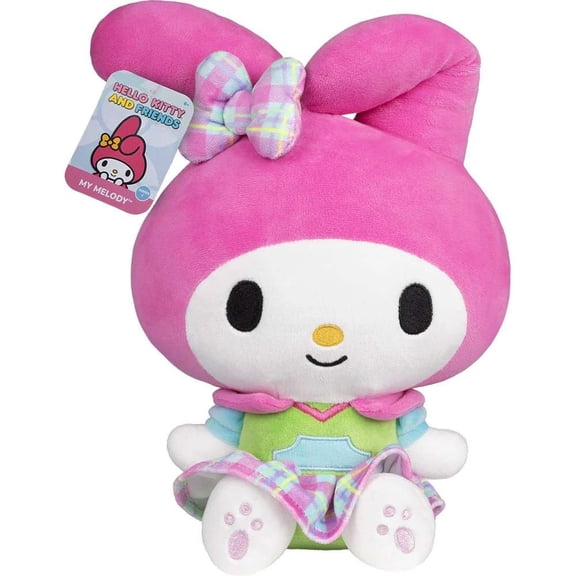 Sanrio Hello Kitty & Friends My Melody Plush (Pastel Neon)