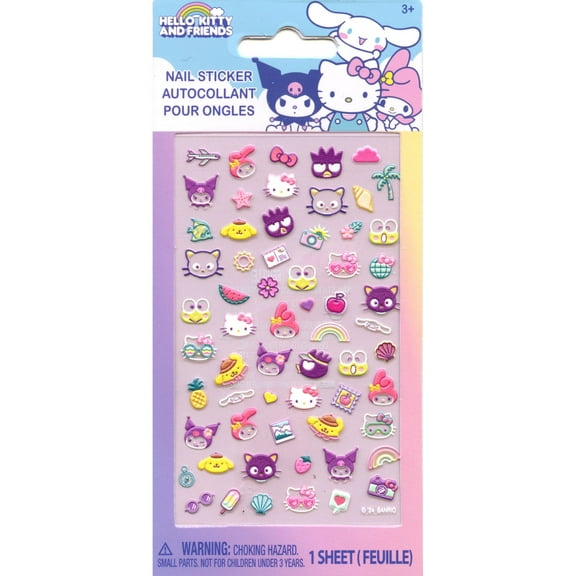 Sanrio Hello Kitty & Friends Nail Sticker Sheet
