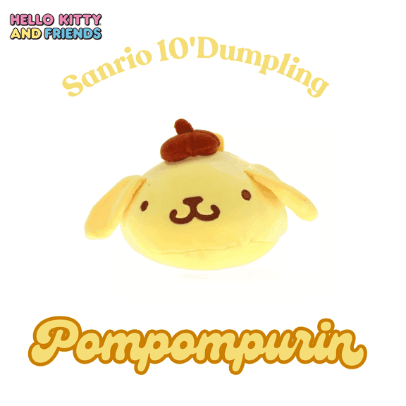Sanrio Hello Kitty & Friends Pompompurin  10 in Child's Plushy Toy